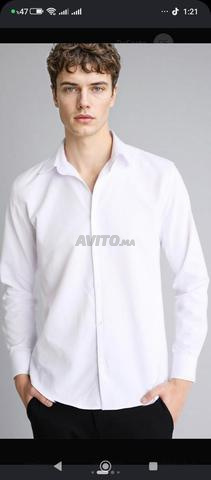Chemise blanche homme - 2