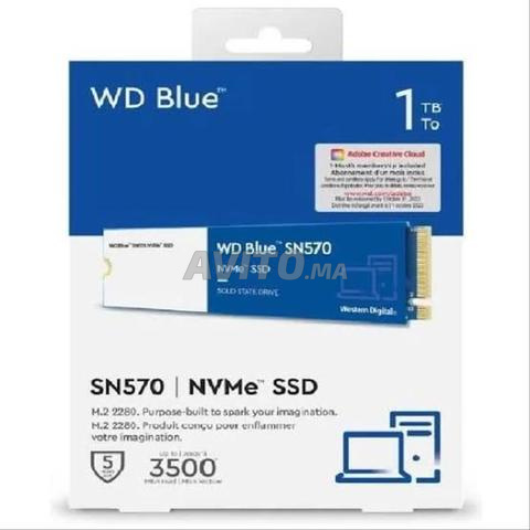 SSD NVME WD 570 سعة 1T - 2