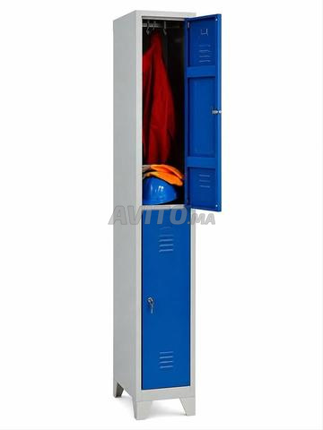 ARMOIRE VESTIAIRE 5 PORTES CLÉ Organisation et rangement - 2