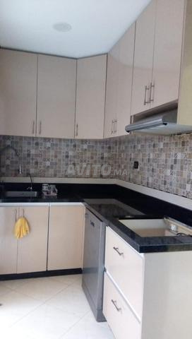 Cuisine équipée complète en MDF beige