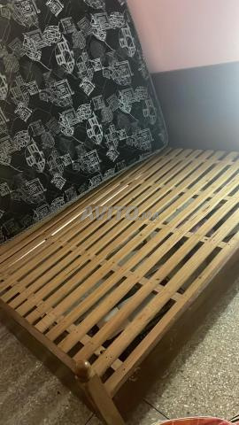 Lit de chambre avec sa caisse - 2