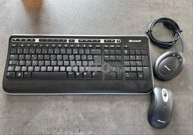 Clavier et Souris Microsoft Sans Fil