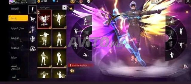 Compte Free Fire à vendre - 2