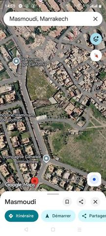 Vente d'un terrain titré à Marrakech. - 2
