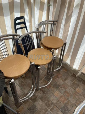 Lot de 6 chaises vintage – Style bistrot italien