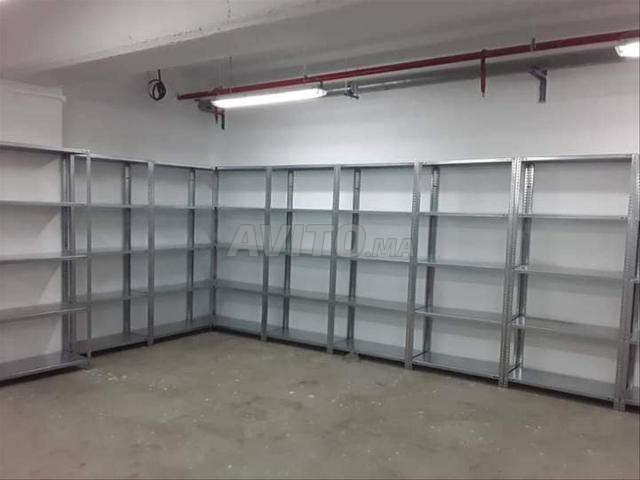 رفوف المتاجر ayonnage رفوف معدنية - 2