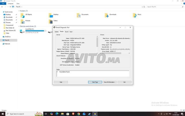 i5 GTX 1650 12GB RAM شاشة 60 هرتز - 2