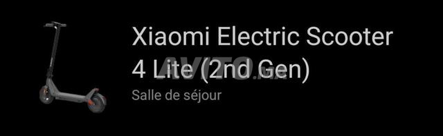 Trottinette Xiaomi 4 Lite 2ème génération - 2