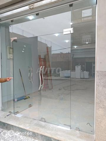 Façades vitrées pour magasins - Installation et sur mesure - Marrakech - 2