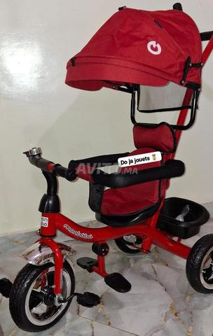 Tricycle pour enfants Mon Bébé avec canne pour les parents - 2