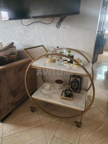 عربة طاولة عربة - 2
