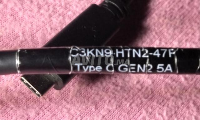 Câble USB-C 3.1 Gen2 5A 10Gbps Dell - 2