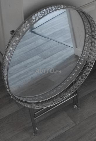 Table pliante avec miroir - 2