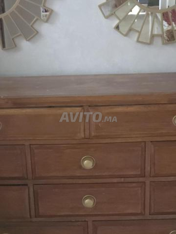 Ensembles de commodes de 5 pièces en bois massif