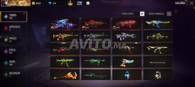 Compte Free Fire ancien et rare - 2