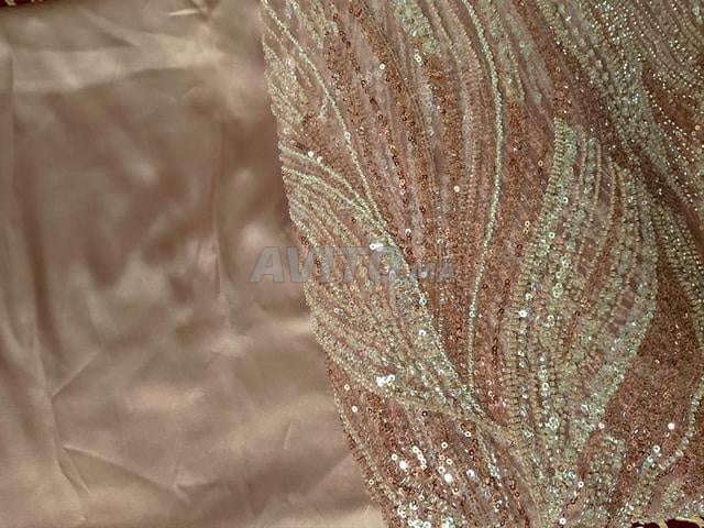Takchita de mariée Sari incrustée de première qualité - 2