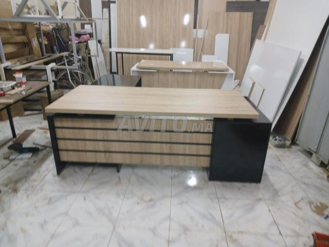 مكتب خشبي مع ركن KEYE - 2