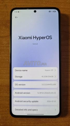 Xiaomi 13T 256GB / 12GB RAM - État Neuf Leica - 2