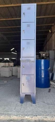خزانة ملابس معدنية\vestiaire multicases\armoire  - 2