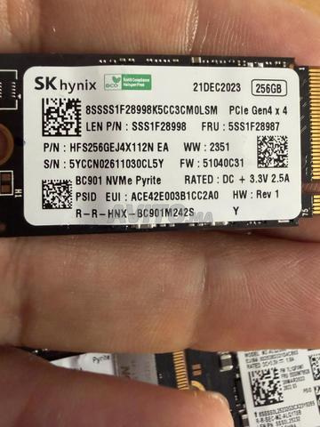 NVMe Gen 4 256gb 2242 - 2