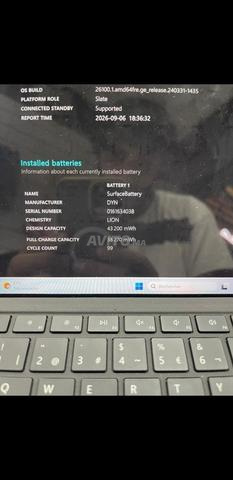 Surface Pro 7  256 Go - 2