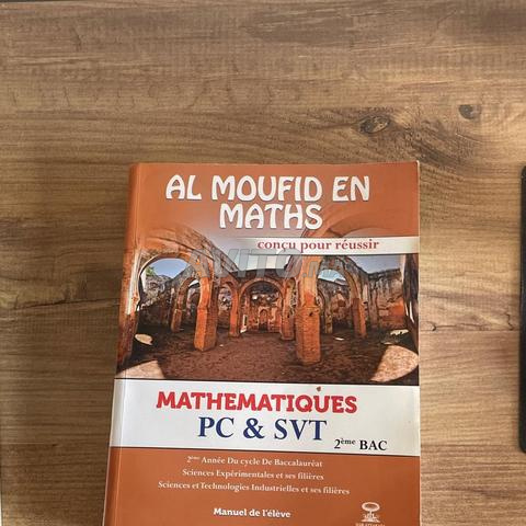 Mathématiques pour PC SVT, deuxième année bac