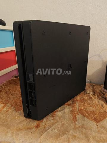 PS4 SLIM FLASH AVEC 2 MANETTES VERSION 11.2 (500GB) - 2