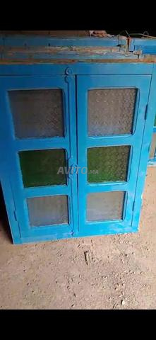 8 fenêtres d'occasion à vendre, dimensions 1 mètre sur 80 cm - 2
