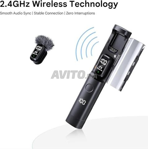 Microphone 3 en 1 rechargeable disponible - 2