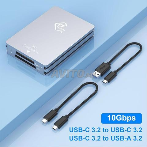 Cf Express & SD Card Reader 10GBPS Fast & Fiable - 2