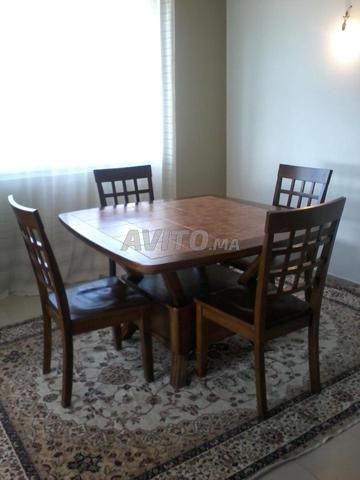 Table en bois avec Tiroir