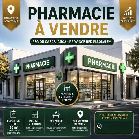 Pharmacie a vendre had Soualem 