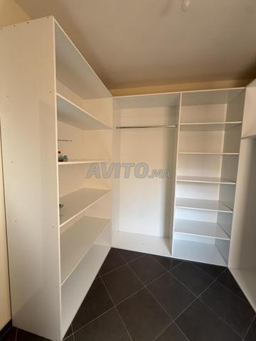 Grand dressing spacieux blanc matière mdf - 2