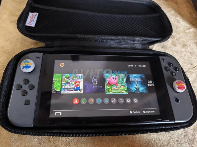 Nintendo Switch V2 فلاش مع جميع الملحقات - 2
