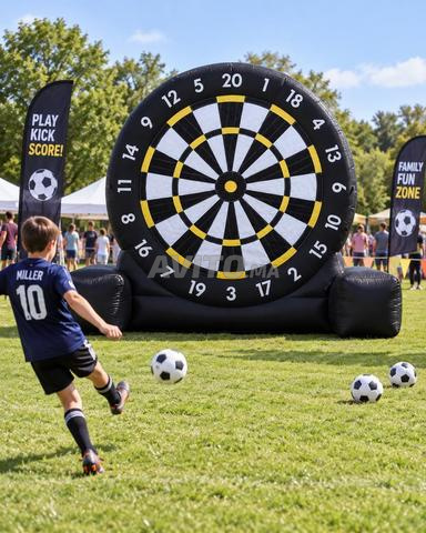 Cible géante Foot Darts gonflable - 2