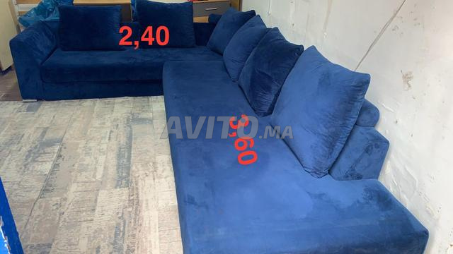 صالون أرائك على شكل حرف L بجودة جيدة