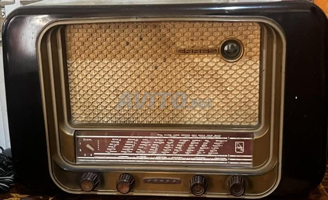 Radio vintage à lampes (TSF) Erres - 2
