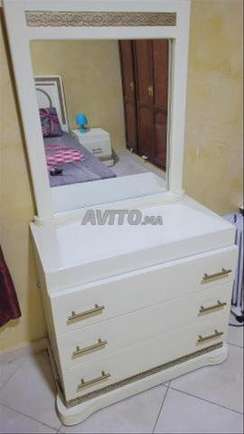 Lit en cèdre de l'Atlas avec matelas - 2