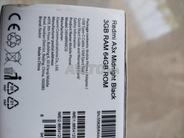 Redmi A3x 3 RAM 64 Go 450 dh - 2