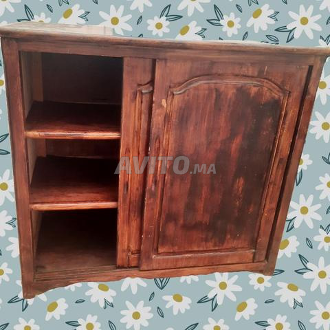 Meuble de rangement en bois massif