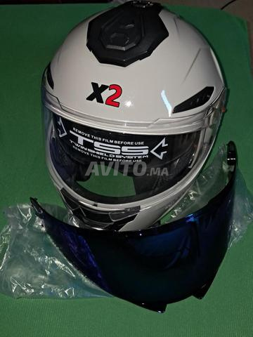 Casque moto modulable x2 neuf jamais porté - 2