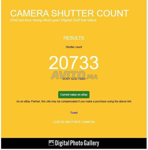 Sony a7S III (A7S3) – État Neuf, Shutter 20733 - 2