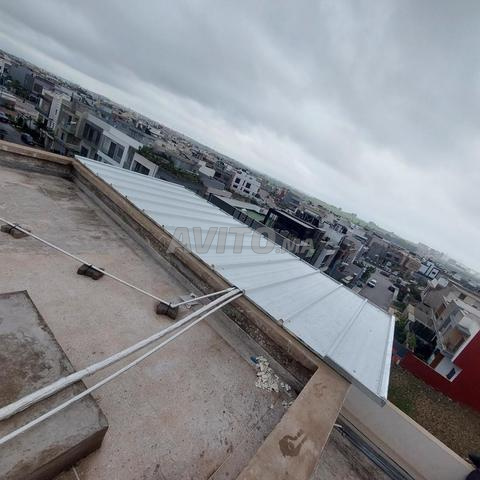 A vendre toiture terrasse en aluminium, démontée - 2