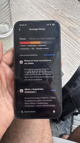 iPhone 14 Plus 128G état 84% - 2