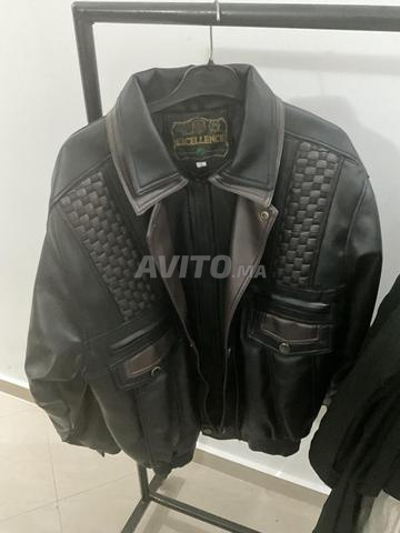 Veste cuir vintage taille L (peut être M aussi) - 2