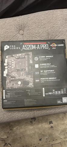 MSI A520M-A PRO AM4 – لوحة أم للألعاب - 2