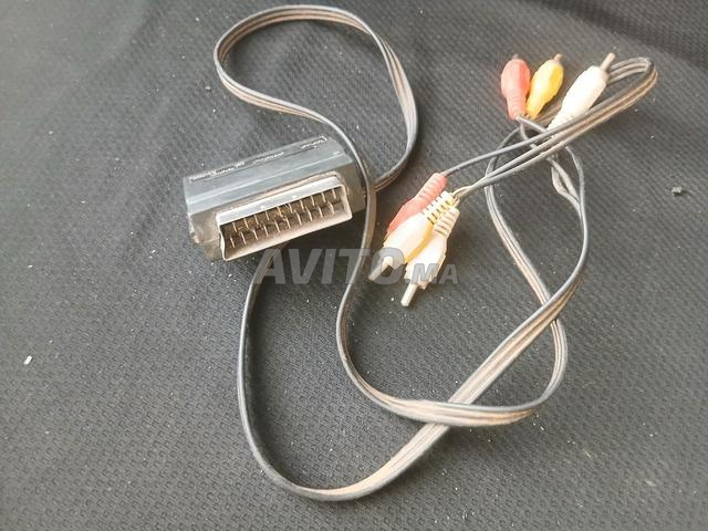 Câble SCART vers RCA (Audio/Vidéo) avec port S-Video - 2