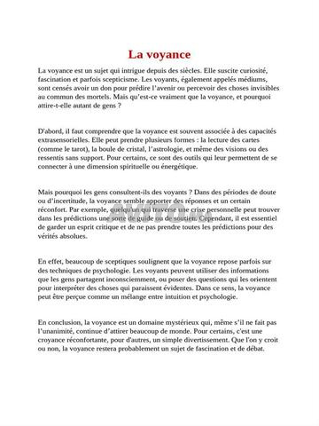 la voyance gratuite  - 2