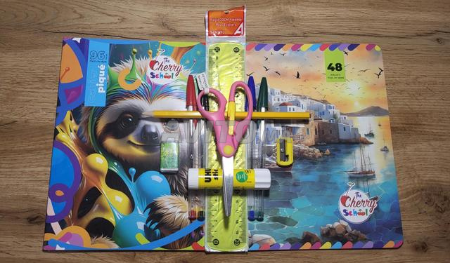 Pack Fournitures Scolaires Complet – 12 Pièces