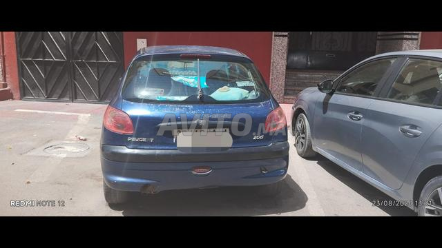  peugot 206 modèle 2001taman 55000 - 2